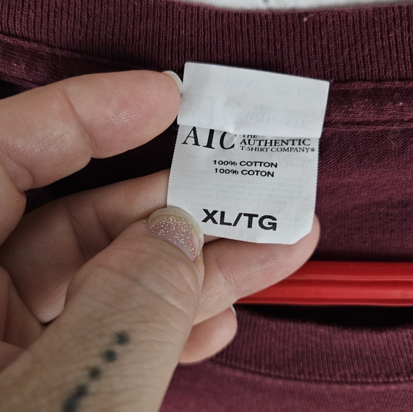 ATC | "Live Long And Faspa" Mennonite sport sleeve crewneck tee t-shirt - Picture 5 of 5